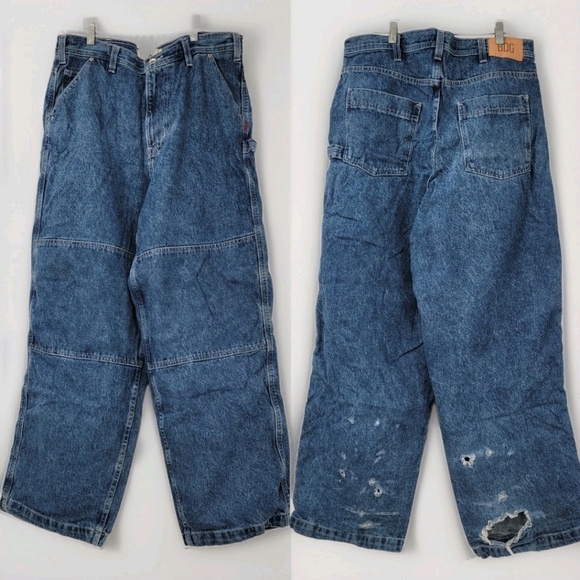 Urban Outfitters UO BDG 2000s Mega Baggy Utility Jean Mens Medium Oversized - Picture 15 of 15